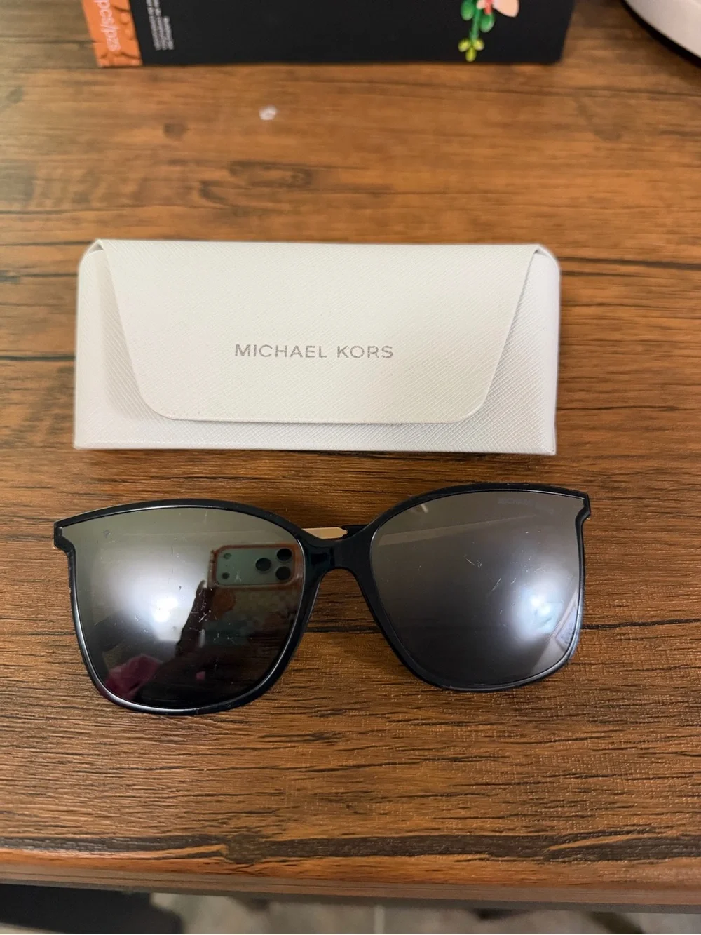 Michael Kors Black Sunglasses with Dark Lenses - Picture 1 of 3